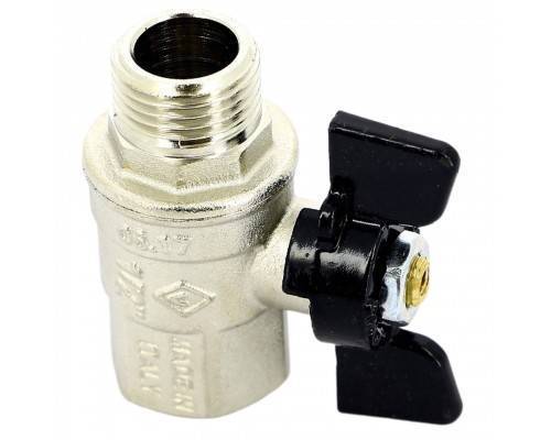 Кран BUGATTI НН 1/2" бабочка OREGON серия 327, полный проход Кран BUGATTI НН 1/2" бабочка OREGON серия 327, полный проход