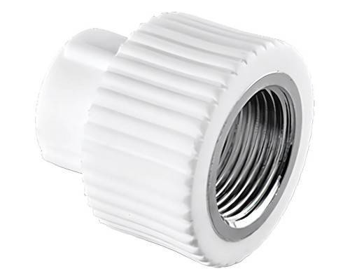 Муфта TEBO бел. PP-R комбинированная 32х1/2" ВР (20/120), арт. 030023407 Муфта TEBO бел. PP-R комбинированная 32х1/2" ВР (20/120), арт. 030023407