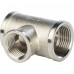 Тройник переходной STOUT никелированный ВВ 3/4"х1/2"х3/4"