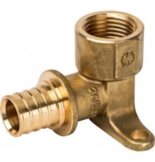 Угольник настенный с креплением 20xRp 1/2" аксиальный SFA-0009-002012 STOUT