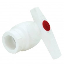 Кран MeerPlast PRO шаровый PPRC 25 белый (1/45)