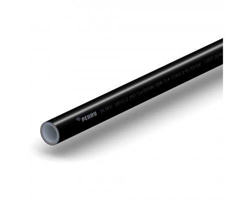 Труба отопительная REHAU RAUTITAN black 20х2,8, метр, (180) NEW