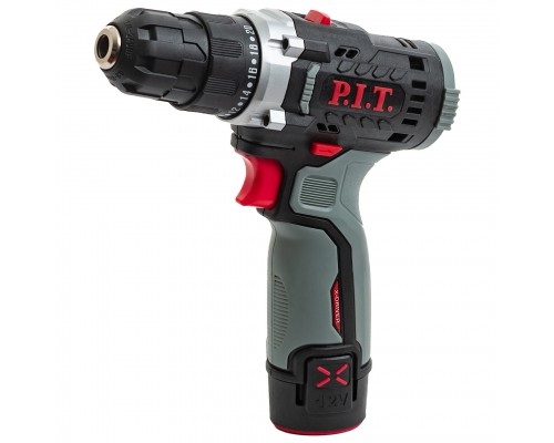 Дрель PIT аккумуляторная PBM12K-10A/1 X-DRIVER (12В,25Нм, патр10 мм, 2ск, АКБ 1,5Ач,ЗУ,коробка)
