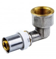 Угольник STI пресс латунь ДН 16х 1/2"х90гр ВР