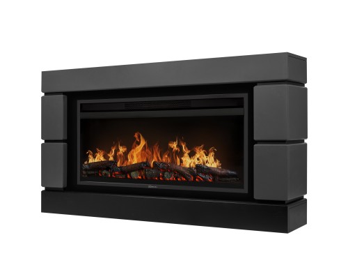 Каминокомплект: Очаг Electrolux EFP/P-3620LS, портал Moderno 42/40/36, графит