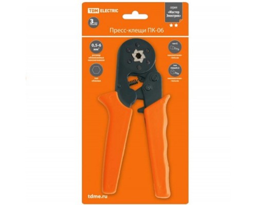 Пресс-клещи TDM ELECTRIC ПК-06 Пресс-клещи TDM ELECTRIC ПК-06