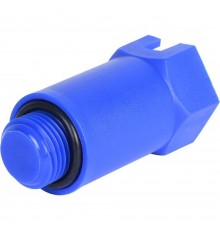 Заглушка удлиненная НР 1/2", синяя, TL3804002