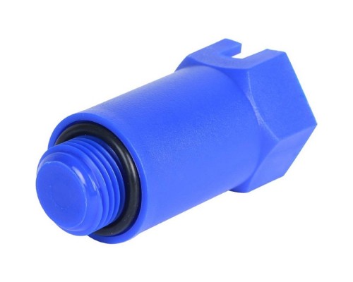 Заглушка удлиненная НР 1/2", синяя, TL3804002 Заглушка удлиненная НР 1/2", синяя, TL3804002