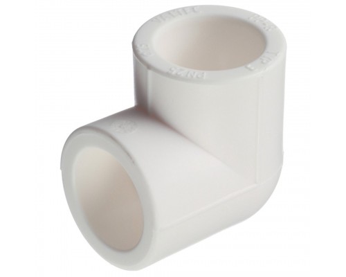 Угольник MeerPlast PPRC 25 90гр. белый (1/10/250) Угольник MeerPlast PPRC 25 90гр. белый (1/10/250)