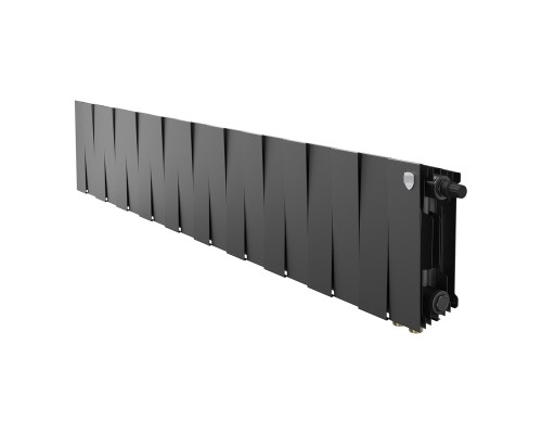 Радиатор биметаллический Royal Thermo PianoForte 200 Чёрный VR80- 20 секц.
