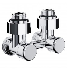 Узел нижнего подключения Royal Thermo Design угловой 1/2"х3/4" EK (хром)