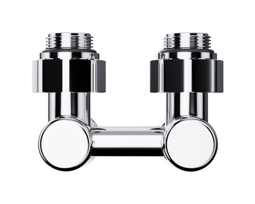 Узел нижнего подключения Royal Thermo Design угловой 1/2"х3/4" EK (хром)