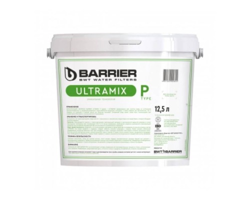 Среда фильтрующая Барьер Ultramix P (12,5л) Среда фильтрующая Барьер Ultramix P (12,5л)