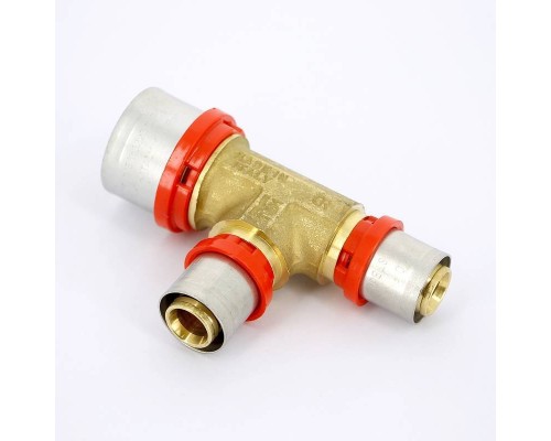 Тройник пресс TIEMME 32х20х20
