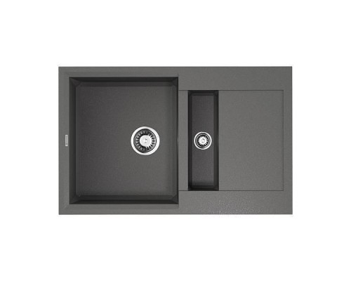 Omoikiri Sakaime 78-2-PL Кухонная мойка Tetogranit 78x50 см, цвет: платина 4993199