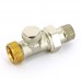 Вентиль обратный никелированный НН UNI-FITT 1/2" х 3/4"EK с разъёмным соединением THERMO