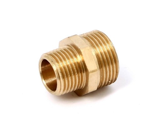 Ниппель бронза Viega укороченный НН 3/4" х 1/2"