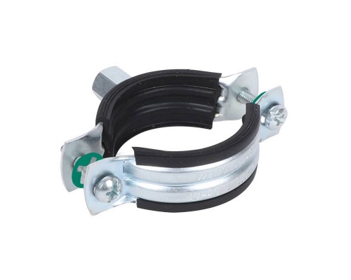 Хомут 2S M8/М10 (206-216 мм) 2-х винт. с уплотн. epdm