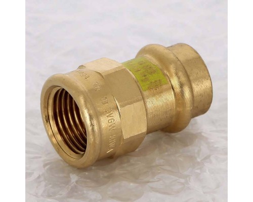 Муфта пресс-В бронза Profipress G VIEGA 18x1/2" Муфта пресс-В бронза Profipress G VIEGA 18x1/2"