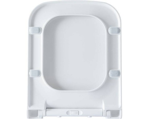 Allen Brau Infinity Крышка-сиденье для унитаза 36x44x4,5h см, цвет: белый 4.21013.20