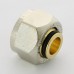 Соединитель обжим-В Uni-Fitt 20(2.8)х3/4" ЕК для полиэтиленовых труб