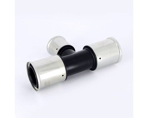 Тройник пресс PVDF HENCO 50х40х50 Тройник пресс PVDF HENCO 50х40х50