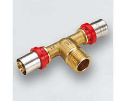 Тройник пресс-Н TIEMME 26х1/2"х26