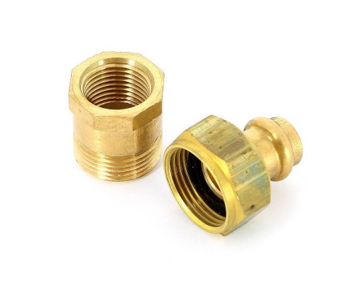 Муфта разъёмная пресс-В бронза Sanpress VIEGA 12x1/2"