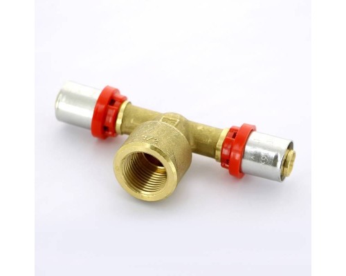 Тройник пресс-В TIEMME 16х1/2"х16