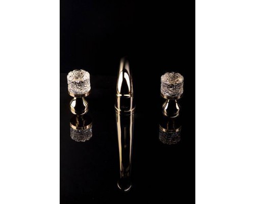 Boheme Crystal Смеситель для раковины высокий, цвет: золото глянцевое 292-CRST Boheme Crystal Смеситель для раковины высокий, цвет: золото глянцевое 292-CRST