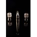 Boheme Crystal Смеситель для раковины высокий, цвет: золото глянцевое 292-CRST