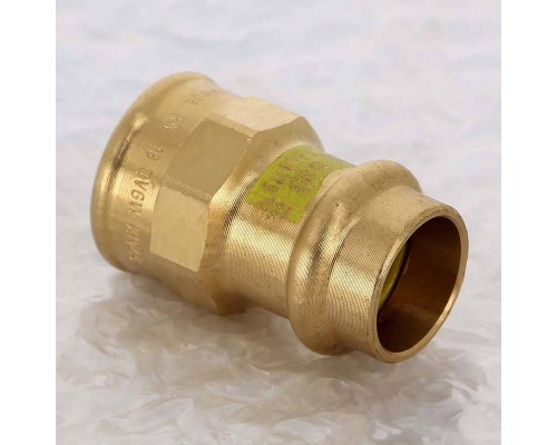 Муфта пресс-В бронза Profipress G VIEGA 18x1/2" Муфта пресс-В бронза Profipress G VIEGA 18x1/2"