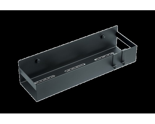 Boheme Q Полка подвесная   2 крючка 35x8x10h см, цвет: black 10965-B