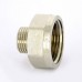 Переходник НВ никелированный TIEMME 1/2"x1"