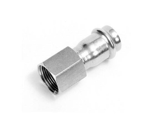 Муфта В-пресс IBP 28 x 3/4" нерж.сталь Муфта В-пресс IBP 28 x 3/4" нерж.сталь