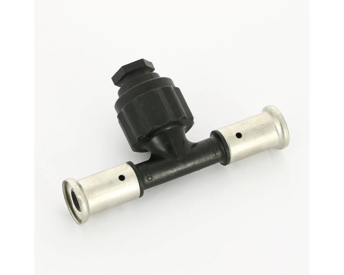 Тройник пресс-В PVDF HENCO 16x1/2"x16