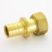 Муфта аксиальная-В Uni-Fitt 25 x 3/4" с накидной гайкой плоской прокладкой