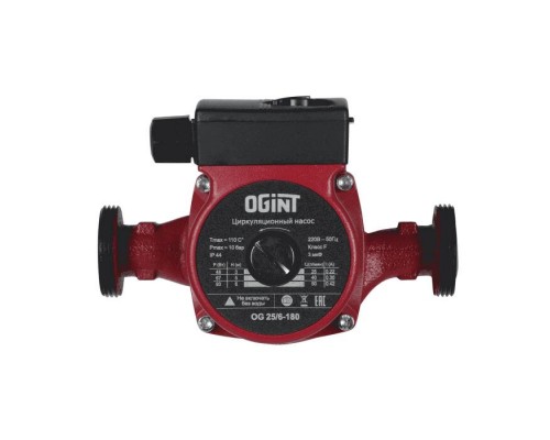 Насос циркул OG 25/6-180 PN10 230В в/к Ogint