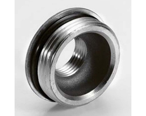 Переходник НВ с O-ring никелированный для торца коллектора TIEMME 1"x3/4" Переходник НВ с O-ring никелированный для торца коллектора TIEMME 1"x3/4"
