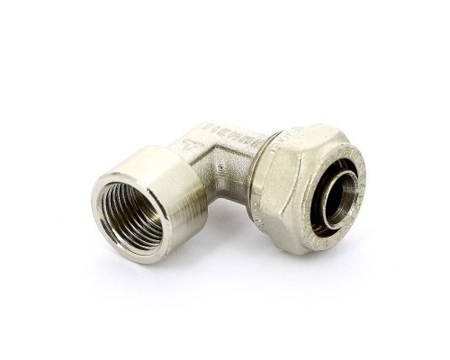 Угол обжим-В никелированный TIEMME 20х1/2"