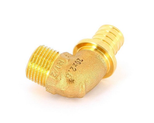 Угол Н Rehau 20х1/2" бронза