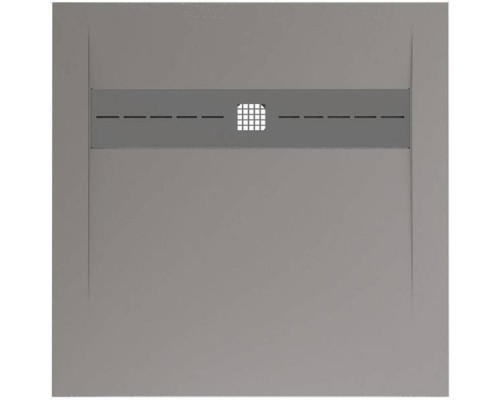 Allen Brau Infinity Душевой поддон 90x90x3h см, цвет: серый 8.21001-PGM