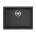 Omoikiri Tedori 54-U-BL Кухонная мойка Tetogranit 55x42 см, цвет: черный 4993988