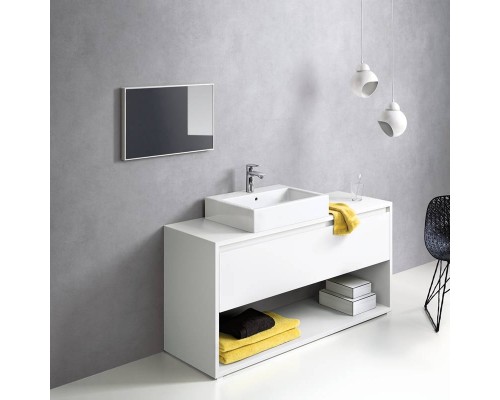 Смеситель для раковины HansGrohe 110 HG Metris однорычажный со сливным гарнитуром хром