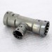 Тройник пресс оцинкованная сталь Megapress VIEGA 1"1/2x1"x1"1/2