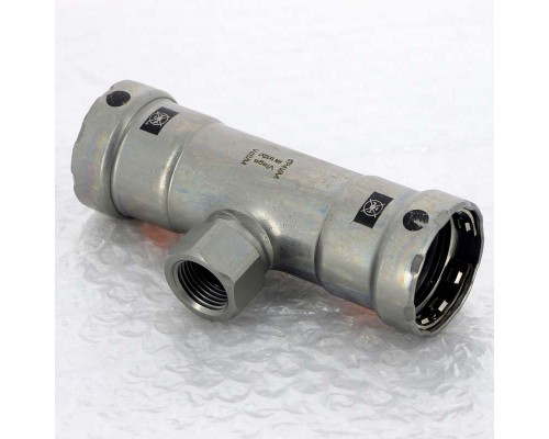 Тройник пресс-В оцинкованная сталь Megapress VIEGA 1"x1/2"x1"