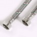 Гибкая подводка для воды UNI-FITT DN 8 ВВ 1/2" 60 см оплетка из нержавеющей стали