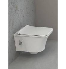 Boheme Mirage Унитаз подвесной 37х51х36,5h см, цвет: белый 965-2