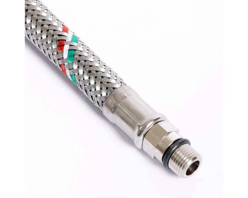 Гибкая подводка для смесителя UNI-FITT М10х1 - 1/2" 30 см оплетка из нержавеющей стали Гибкая подводка для смесителя UNI-FITT М10х1 - 1/2" 30 см оплетка из нержавеющей стали