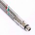 Гибкая подводка для смесителя UNI-FITT М10х1 - 1/2" 30 см оплетка из нержавеющей стали